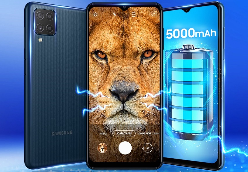 Samsung chính thức công bố Galaxy M12 tại Việt Nam: màn hình 90Hz, chipset Exynos 850, pin 5.000mAh, camera chính 48MP