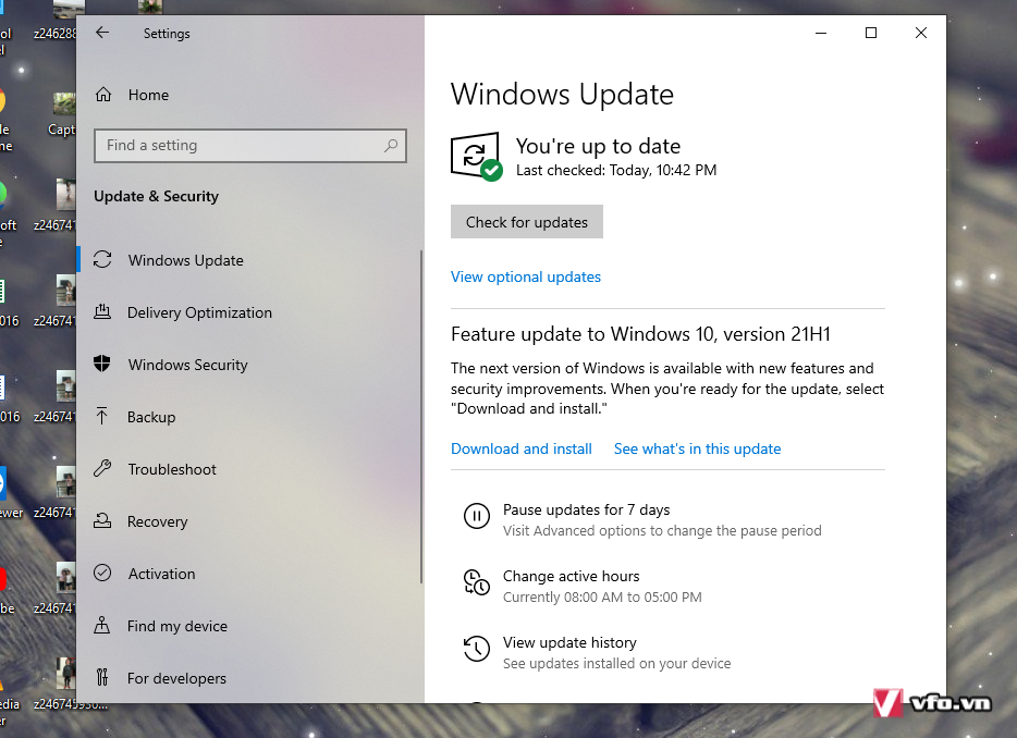 Microsoft đã phát hành Windows 10 Version 21H1 chính thức Capture222