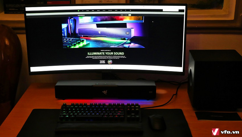 Trải nghiệm Razer Leviathan V2: loa thanh máy tính có đèn LED RGB, THX Spatial Audio, cáp USB, Bluetooth 5.2, giá khoảng 6.3 - 6.5 triệu đồng Hinh-12