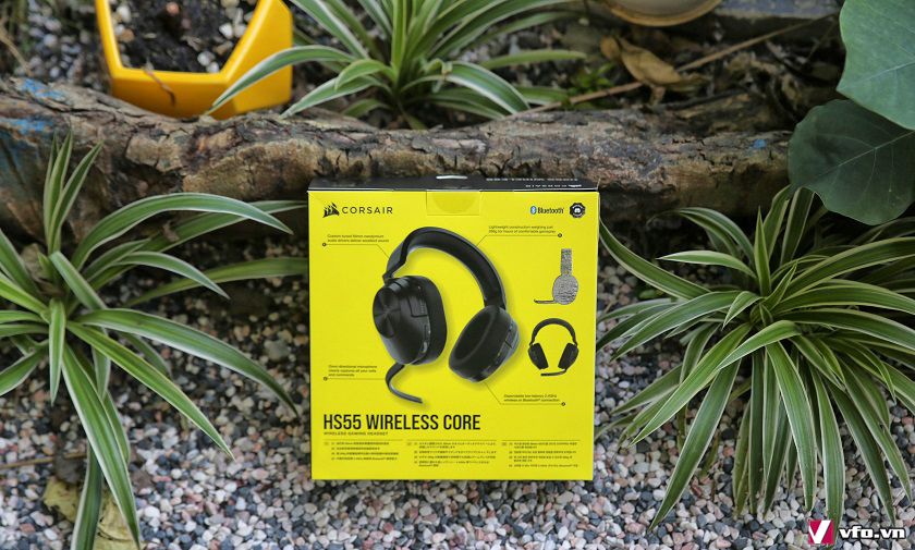 Trải nghiệm tai nghe không dây Corsair HS55 Wireless Core Hinh-2
