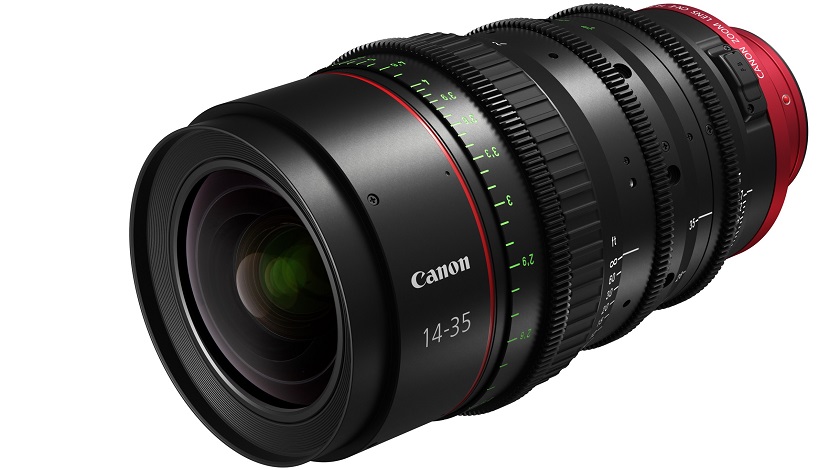 Canon công bố ống kính EF Cinema với ống kính Flex Zoom tương thích với siêu cảm biến 35mm CN-E14-35mm-T1.7-L-S